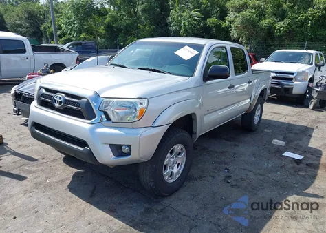 2013 Toyota Tacoma Prerunner V6 из США, поврежденный, VIN 5TFJU4GN5DX047345